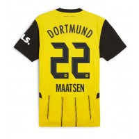 Camisa de Futebol Borussia Dortmund Ian Maatsen #22 Equipamento Principal 2024-25 Manga Curta
